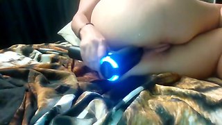 Anal Massage Vibrator On Tight Hole