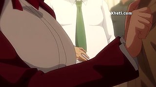 Hentai Anime Girl with Big Booty Gets Hardcore Doggystyle Fuck and Creampie