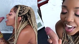 White Dreads Black Amateur Fucked On Casting