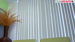 Blonde MILF  enjoys as pussy gets hard thrusts from a monster cock