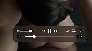 Jill's Tight Ass Walls Getting Sandwiched with a Hard Gooner Cock Fucking Her From Behind