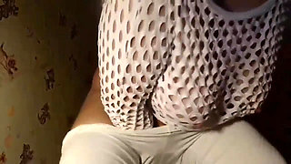 Leggings fetish and squirt