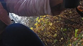 Desperate Nerdy MILF with Glasses Peeing Outdoors - Big Ass Amateur Pissing in Two Toilets Solo