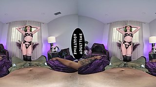 The couple has a hot sex in different poses wearing sexy lingerie.