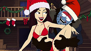 Christmas Friday the 13th: Jason Returns to the Crazy MILF's House. Christmas Special Cartoon