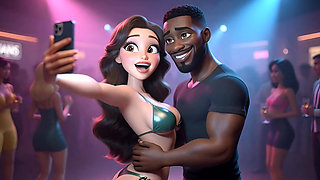 Ep 9-from Chubby & Ignored to Curvy Cock Tease-wife in Emerald Micro Bikini with a Handsome Black Man