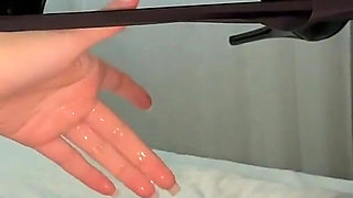 MILF Mastubrating Wet Pussy with High Heels on! Female POV