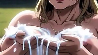 Ai Backyard Beauties in Hot Tub