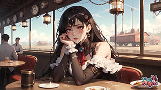 Creamy Steampunk Seduction: Maid's Whipped Cream Explosion