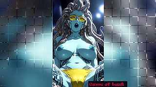 Gol Busty Alien Fantasy Animation V2