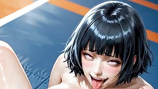 Compilation of Open Pussy Holes Dripping Lots of Cum. Animation Hentai Waifu.