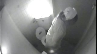 Toilet Masturbation Secretly Captured By Spycam
