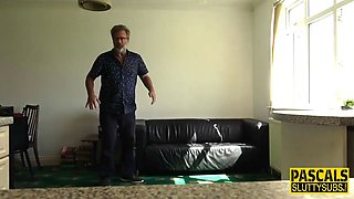 Real domination tramp squirts