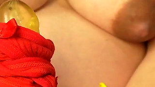 A Pregnant Indian Stepsister Sniffs Her Red Panties and Sneezes on Them, Which Turns Her on and She Masturbates Because