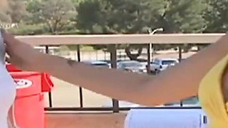 Horny blondes get home to have some fun with toys