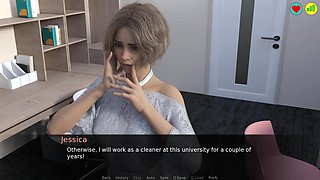 Succubus Contract: the Blonde Slut From the University - Episode 18
