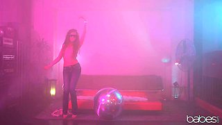 Elena Koshka's Disco Heat Turns into Wild European Passion