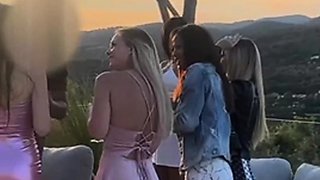Real amateur skanks have group sex at slutty party in hi def