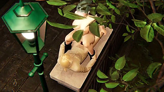 Jujutsu Kaisen Hentai - Maki Public Sex with a Blond Boy - Japanese Asian Manga Anime Cartoon Game Porn Video Animation