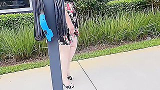 Perverted Stranger In Public Park Try To Get Me To Take My Panty Off
