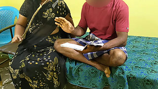 Aunty Taught Me College Lessons. I Gently Rubbed Her Hips and Licked Her Pussy. I Had Anal Sex with Her.