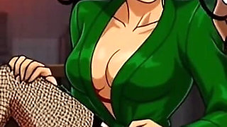 Slut Wife Fucked in Dirty Public Toilet. Cartoon