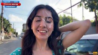 Rural Slut Devours Three Throbbing Cocks in Steamy Bukkake Orgy Before Massive Facials D