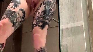 Hungry brunette solo masturbation