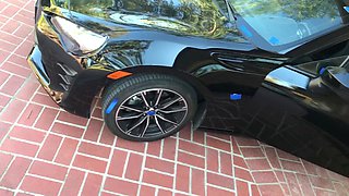 Angry blonde fucked on car by boyfriend while breaking up