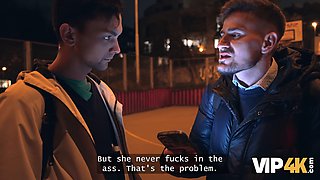 Watch belinda Bee dominate her obedient mate in lingerie & stockings