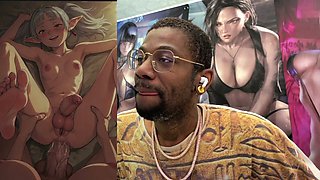 Ample Titty Platinum-blonde Transgender Cougar Gets Bum Torn up While Spunking, New Trans Teenage Pops All Over, Cock-squeezing Trans Nubile Spunking, Cock-squeezing Clean-shaved Fuckbox Immense Lady Manhood Frieren Getting Bootie Pulverized, AI Generated