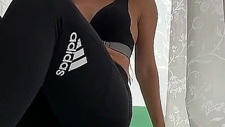 POV: I Saw You Watching Me Do Yoga... so I Started Stripping