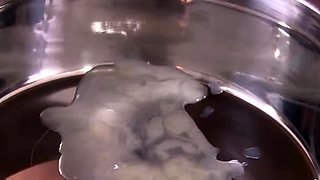 Japanese Teen at Pet-Play Cosplay get so much sperm