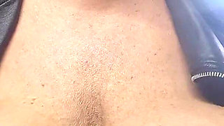 Oiled Bimbo GILF with Glasses