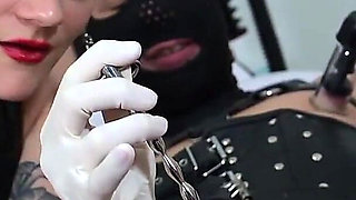 Mistressae & Lady Valeska Medical Examination - Urethral Sounding & CBT