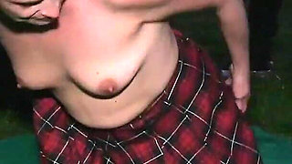 Cum Slut Swinger MILF Wife Alice Cash Gets Gangbanged and Covered in Cum on a Dogging Mission