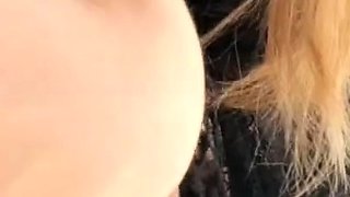 Masturbating and squirting on a quadratrack