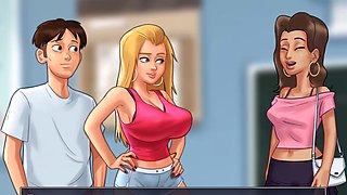 Summertime Saga surprise invitation part by MissKitty2K