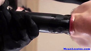 Latex lez humilation for young Georgia Jones