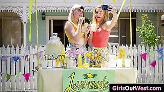 Unshaved movie with mystery doll from Girls Out West