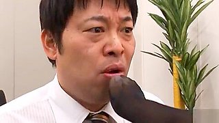 Mihiro Hot Japanese doll has kinky sex in the office