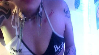 Coughing Fetish Cough Whilst Vaping Naked