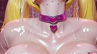 Cute Girl Sexy Talk, Ai Animation