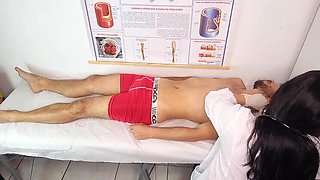 Nurse Handjob For Patient's Big Cock Erection - Amateur Latina Jennyferpimenta 4K