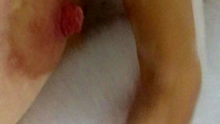 Pregnant Girl with Hairy Pussy Showing