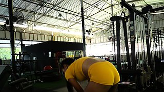 Muay Thai girlfriend fuck after training