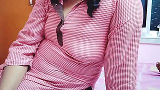 Desi village schoolgirl Shraddha Pandey taboo sex with stepbrother in Hindi - Blowjob, Doggy Style, Moaning