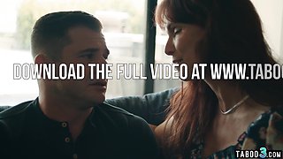 mommy gave a lesson to her  student