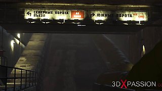 Irrumatio sex with impressive darling from 3DXPassion