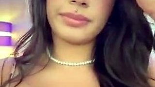 Big boobs milf masturbates with her dildo